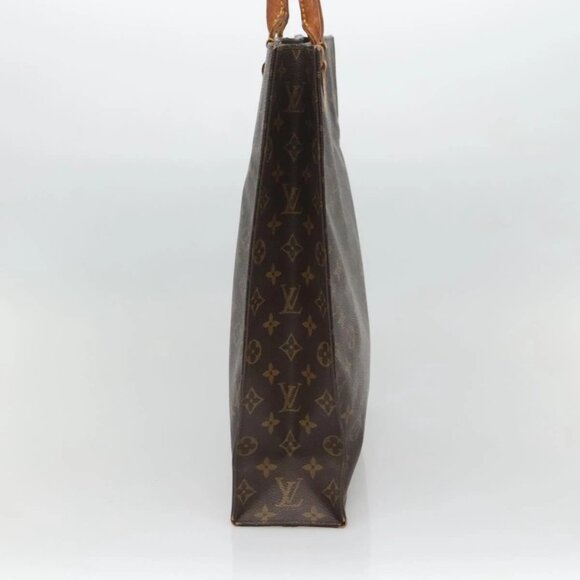 LOUIS VUITTON Monogram Sac Plat Hand Bag M51140 LV Auth 131541 - Picture 6 of 16